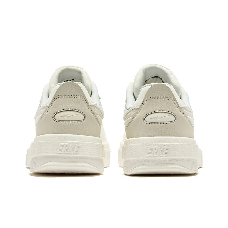 Erke Jinghong 1.0 Lite Anti Slip And Wear Resistant Breathable Low Top Casual Shoes Women's Pumice Gray-3