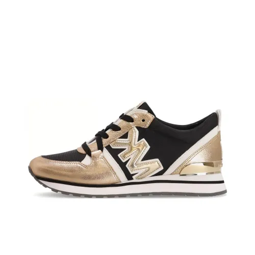 MICHAEL KORS Low-Top Casual Shoes Women's Black Gold