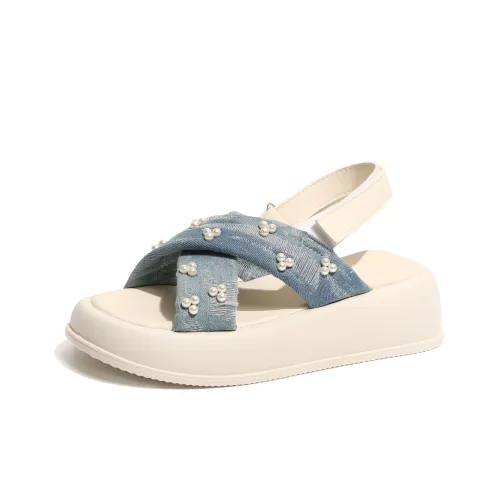 SHUXI One-Strap Sandals Women's