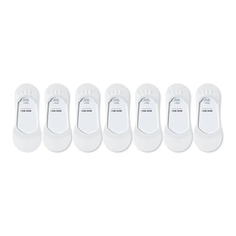 Moremoli No Show Socks Women's 7 Pack-0