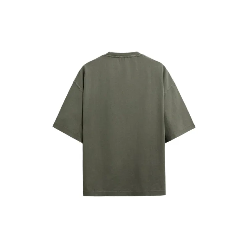 ZARA T Shirt Men's Washed Green-1