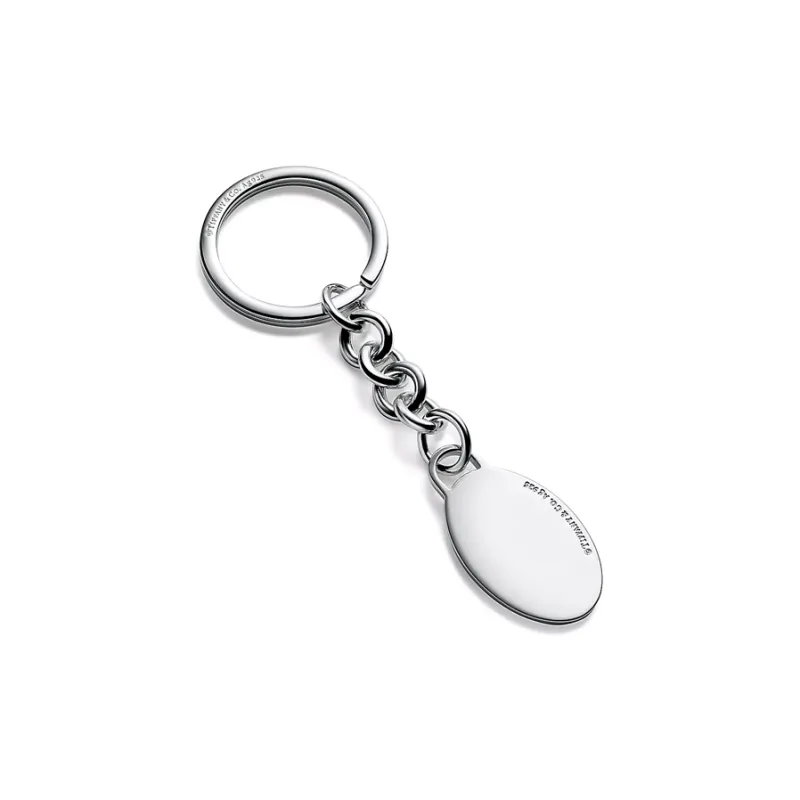 TIFFANY & CO. 925 Sterling Silver Keychains Unisex Silver-1