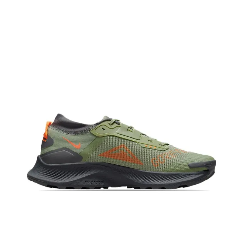 Nike Pegasus Trail 3 Gore Tex Oil Green Iron Grey Total Orange-1