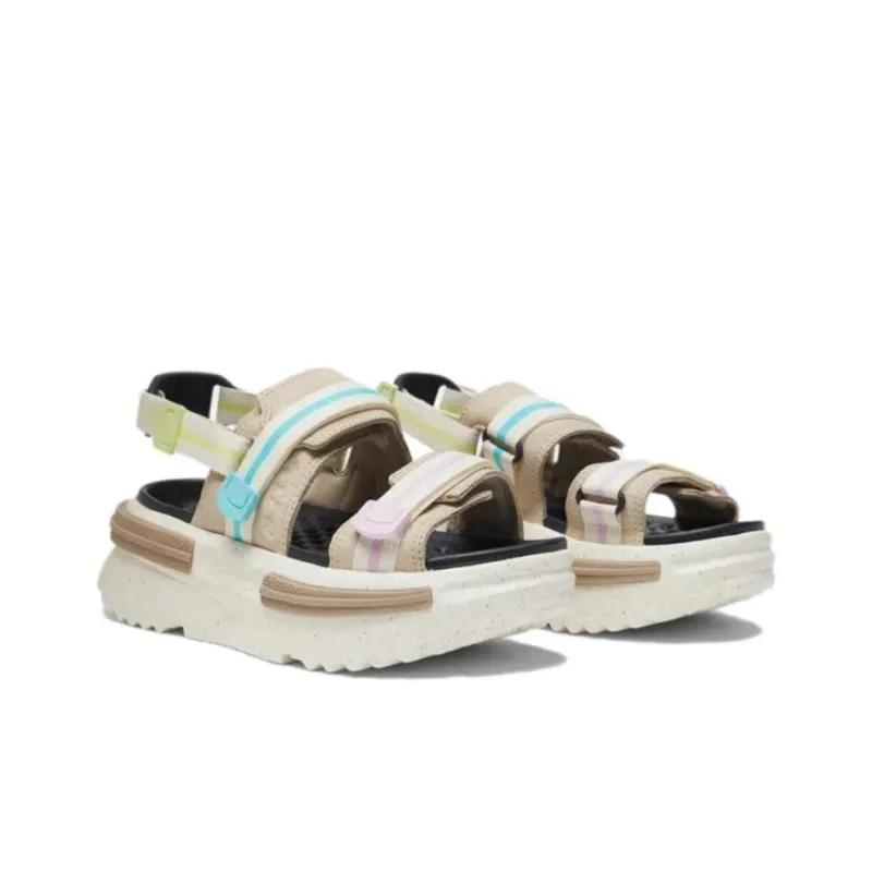 Converse Run Star Utility Cx Sandal Nutty Granola Citron-3