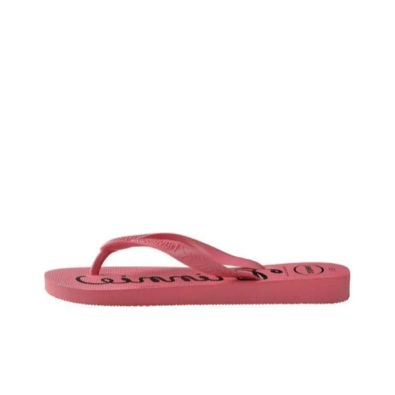 Havaianas Rubber Sole Flip Flops Unisex Coral Red-0