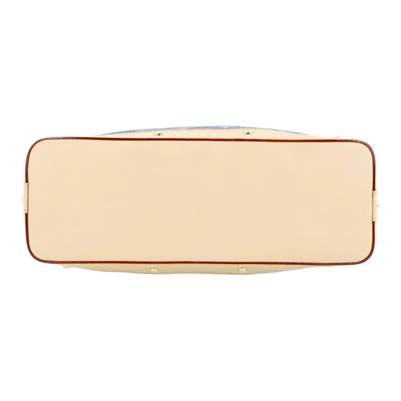 LOUIS VUITTON Pochette Cosmetique Gm Monogram Denim Blue-3