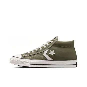 Converse Star Player 76 Famous Player 76 Wear resistant And Lightweight Low Top Canvas Shoes Women's Green