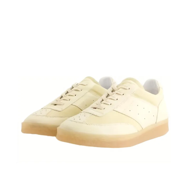MM6 Maison Margiela Panelled Lace-Up Sneakers Women's-2