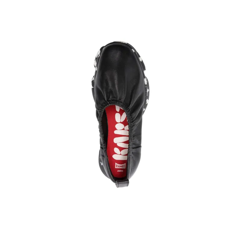 CAMPER Karst Leather Ballerina Shoes-4