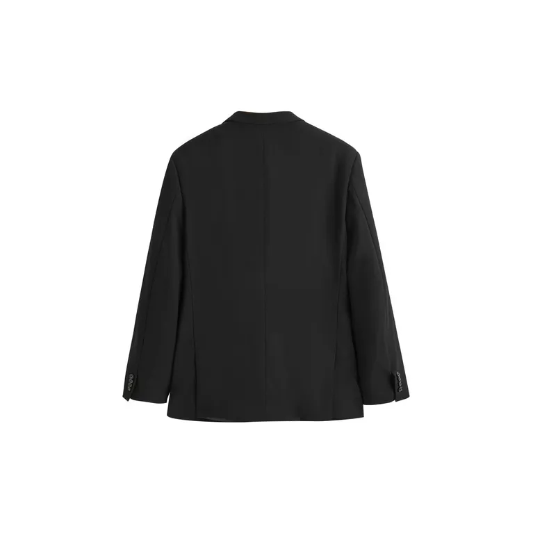 PEACEBIRD MEN Business Suits Men Black 1 Slim Fit-1