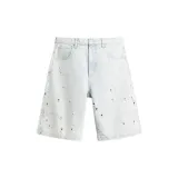 ZARA Denim Shorts Men's Light Blue