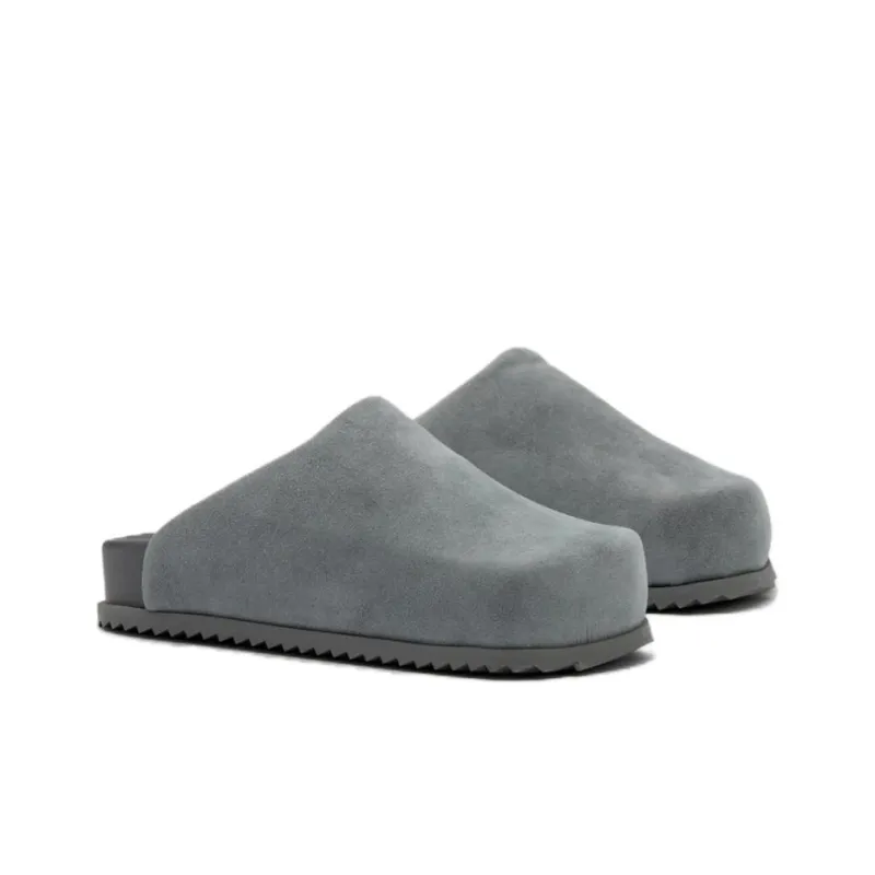 YUME YUME Wrap-toe Slippers Women's Gray-3