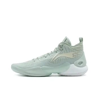 LINING YuShuai 18 Basketball Shoes Men Mid Top Light Green