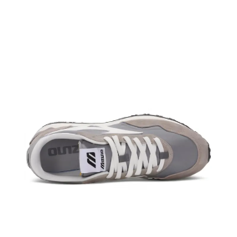 Mizuno LG 70s Wear Resistant Low Top Casual Shoes Unisex Gray White-1