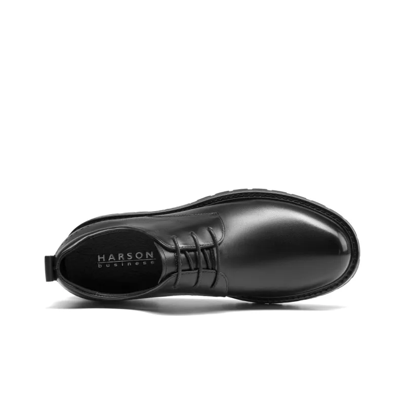 HARSON Derby Shoes Dress Shoes Men's Black-3
