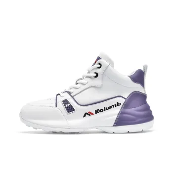 KOLUMB Cushioned Wear-Resistant Waterproof And Breathable Mid-Top Casual Shoes Women's