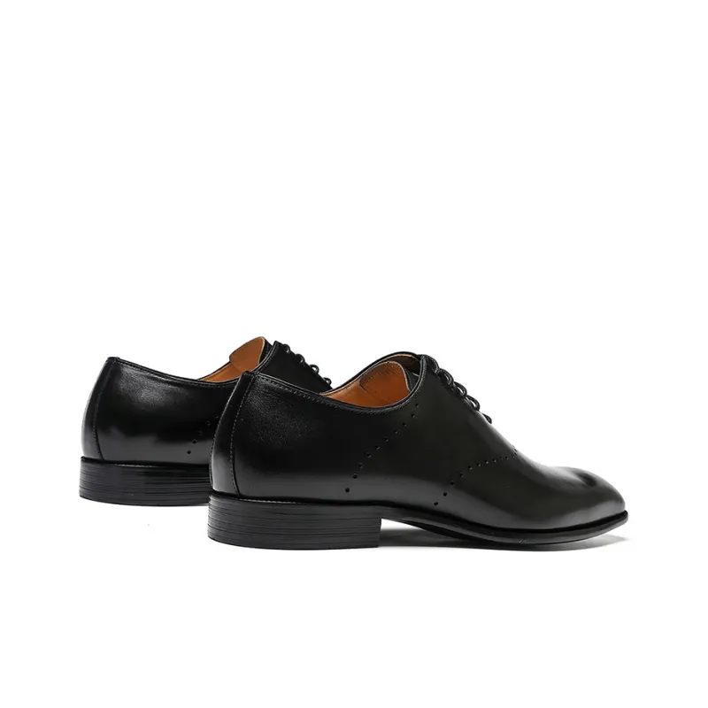 ASTON M.JAZZ Dress Shoes Men Low Top Black/Gray/Coffee-5