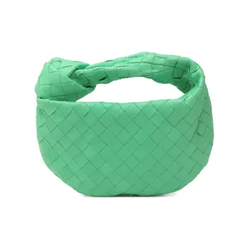 Bottega Veneta Cow Leather One Shoulder Handbag Mini Women's Green