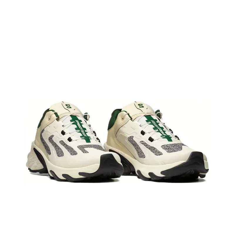 SALOMON Cushioning Low Top Running Shoes Unisex Vanilla-2