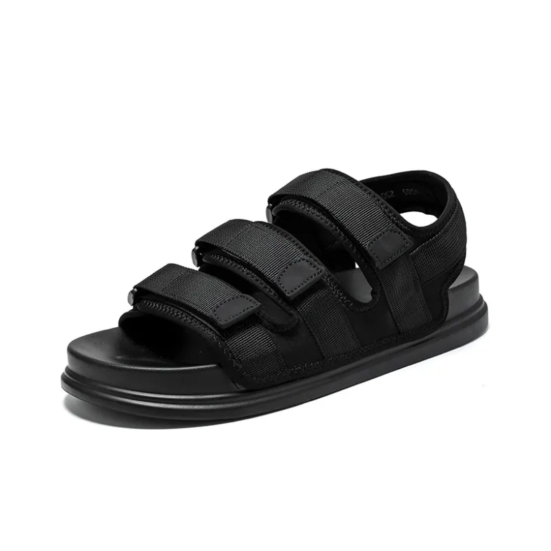 Chi Wolf Beach Sandals Unisex Black-1