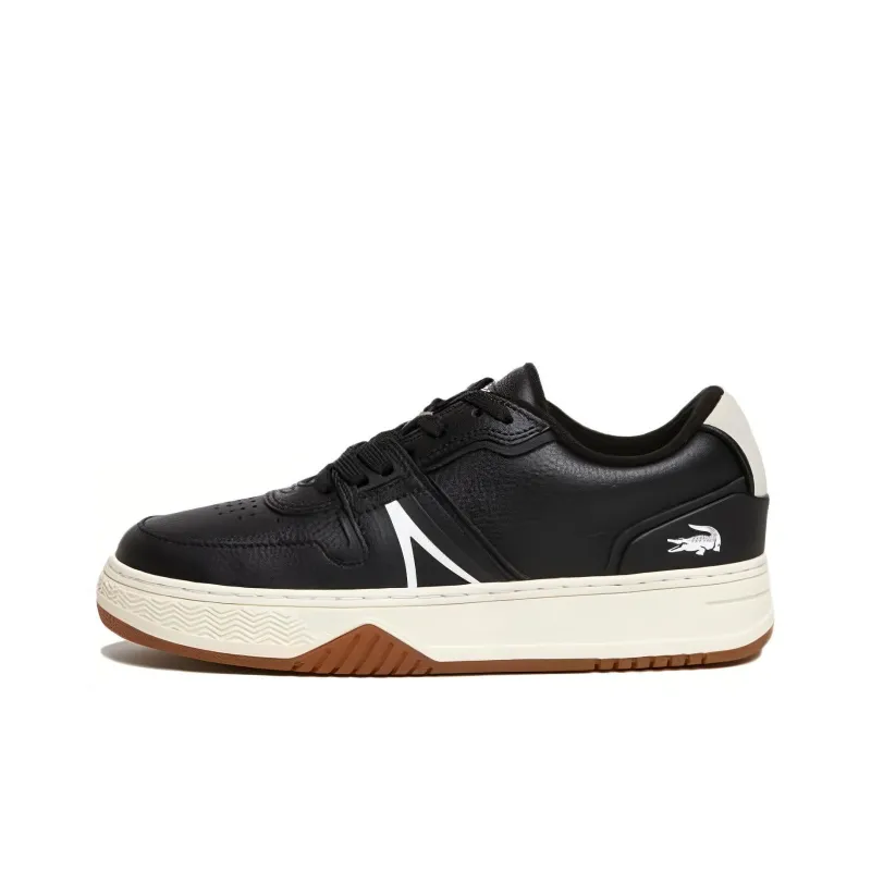 LACOSTE Low Top Skateboard Shoes Women's Black-0