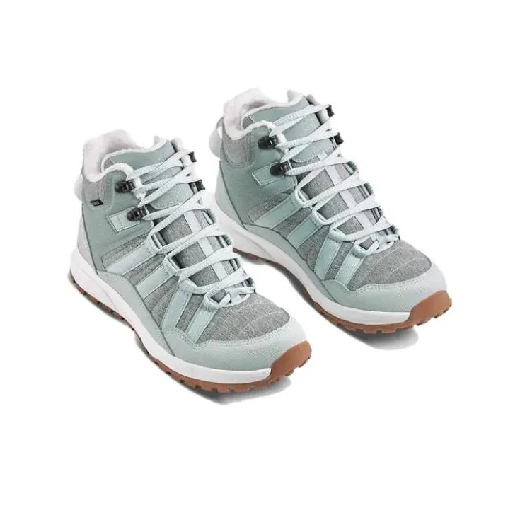 DECATHLON SH500 Anti Slip Wear Resistant Water Resistant Warm High Top Outdoor Shoes Women's Green-1