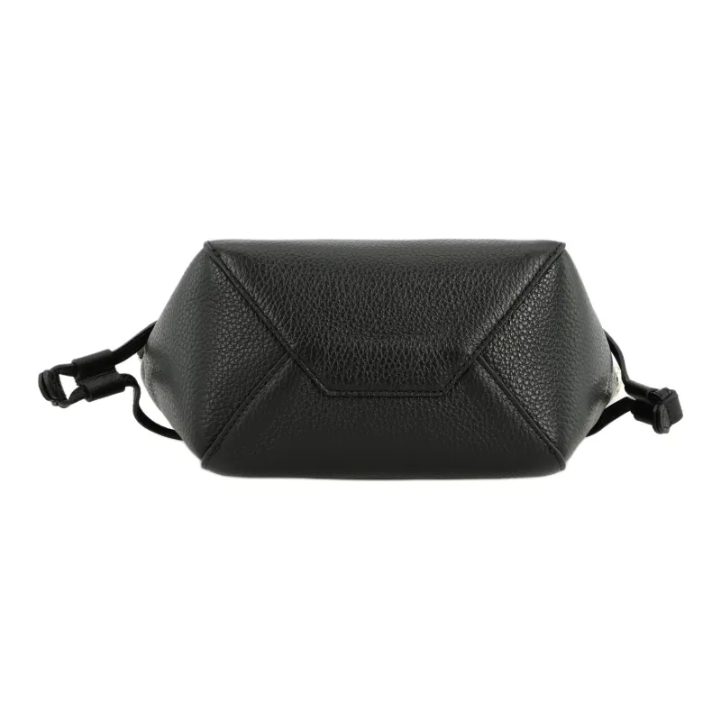 Furla Net Collection Calfskin Basket Bag Tote Bag Shopping Bag Shoulder Bag Crossbody Bag Handbag Mini Women's Black-3