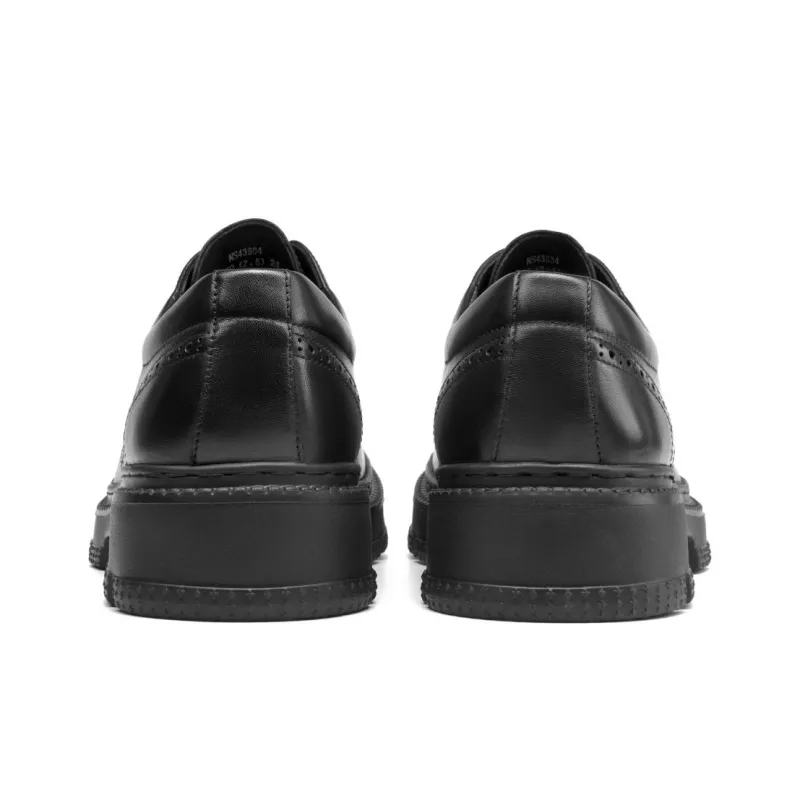 HARSON Derby Casual Shoes Men's Black-4