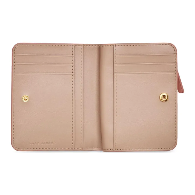 MARC JACOBS The Covered J Marc Mini Compact Wallet-3