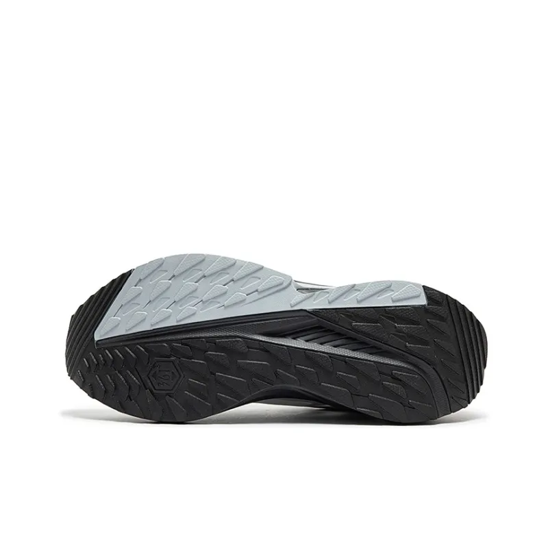 361° Yushan Cushioning Anti-Slip And Wear-Resistant Low-Top Running Shoes Men's Cool Mist Gray-4