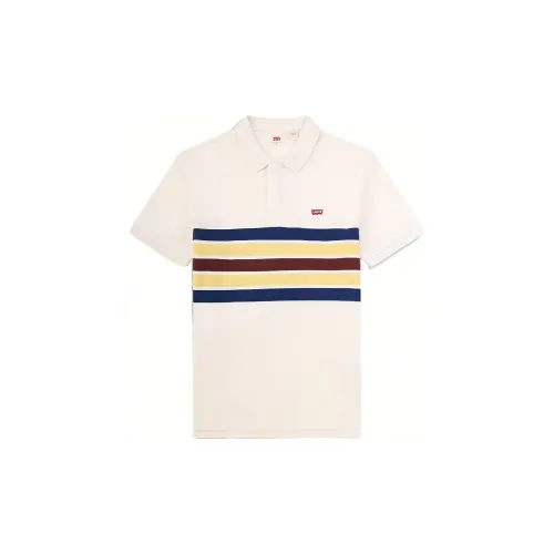 Levis Polo Shirts Men White