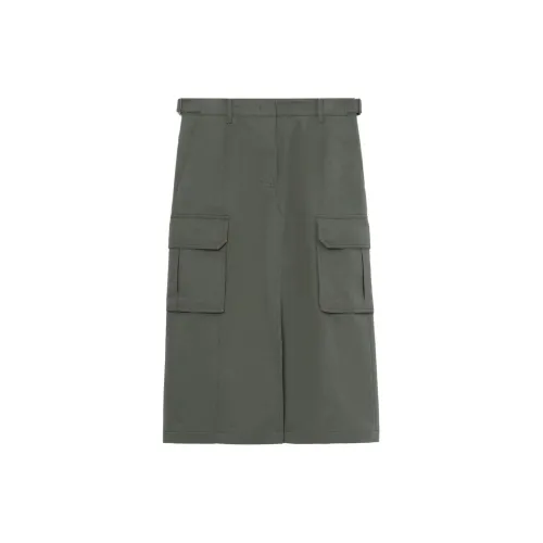 JUUN.J Casual Long Skirts Women's Khaki