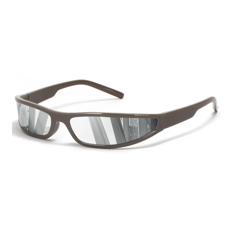 SHEEN KELLY Rectangular Sunglasses Unisex-3