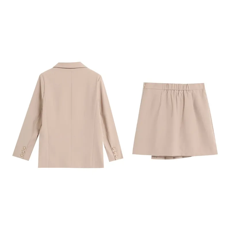 HAPG Two Piece Skirt Sets Women's-4
