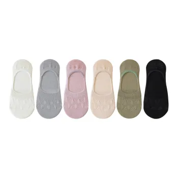 XXLLG No-Show Socks Women's 6 Pack