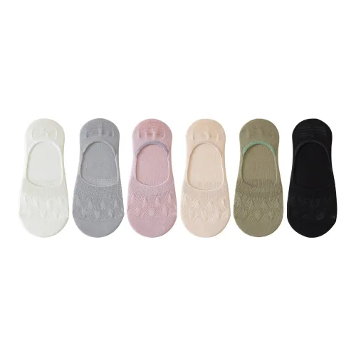 XXLLG No Show Socks Women's 6 Pack