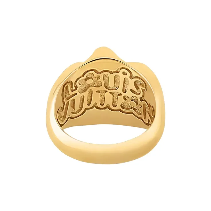 LOUIS VUITTON By Tyler The Creator Lv Flower Waves Ring-1