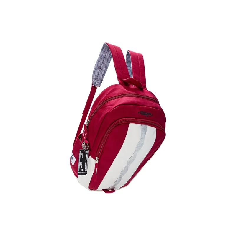 GF Nylon Backpack Large Size Unisex Red-1