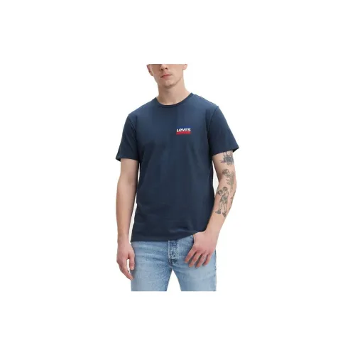 Levis T-Shirts Men Blue