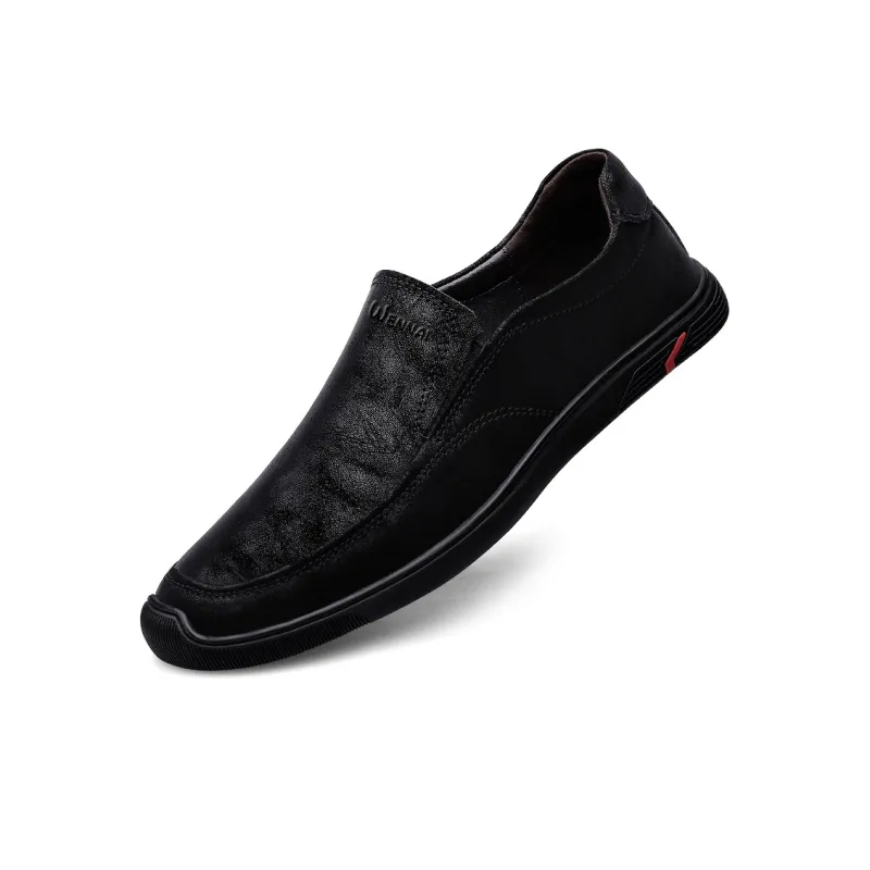 Wen Nai Beanie Shoes Men's Black-2