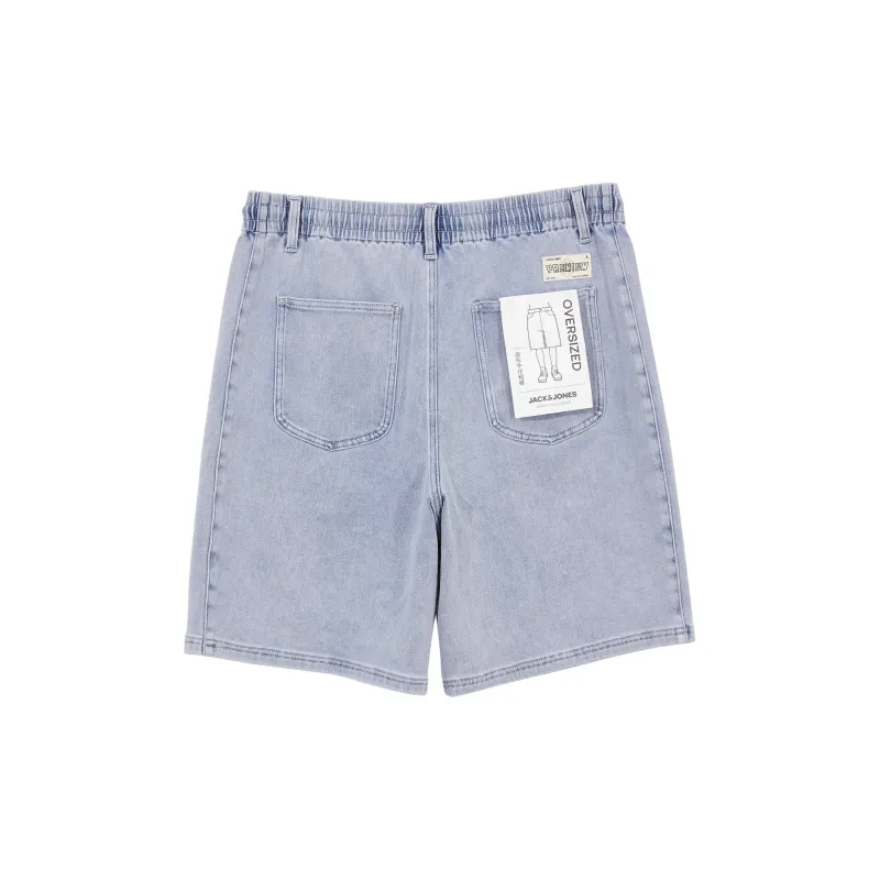 JACK&JONES Denim Shorts Men C40 Light Denim Blue-1