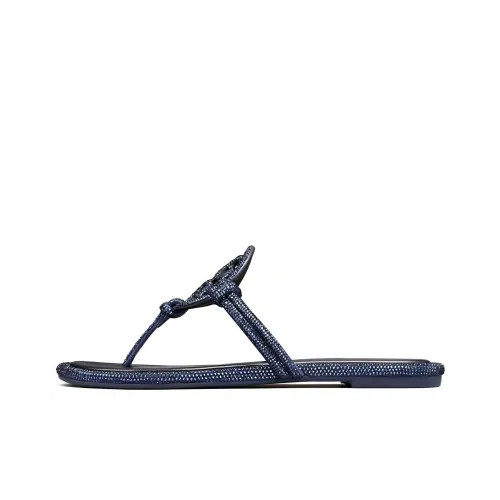 TORY BURCH Miller Pavé Crystal embellished Sandals