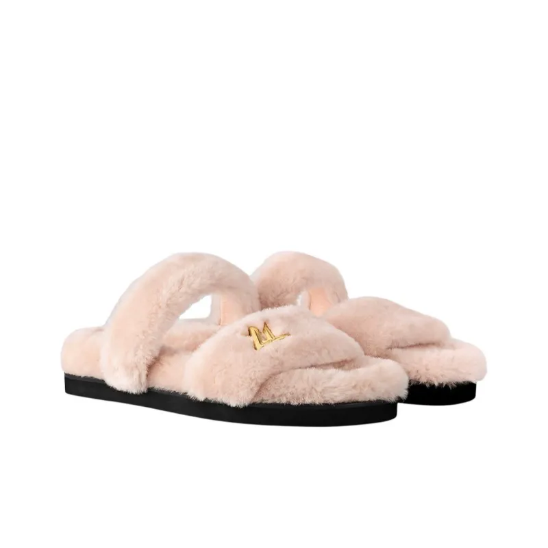 LOUIS VUITTON Sunset Slip Resistant Slide Slippers Women's Pink-2