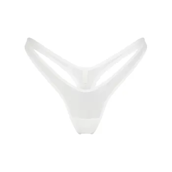 SKIMS ULTRA FINE MESH MICRO DIPPED THONG Underpants Women's 1 Pack Marble/Marble
