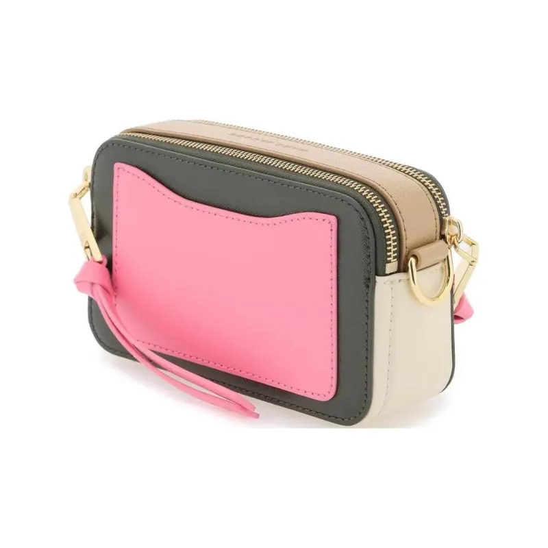 MARC JACOBS The Leather Snapshot Crossbody Bag-2