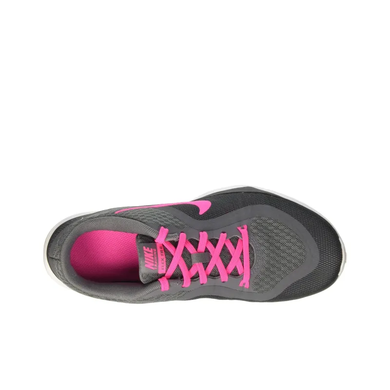 Nike Flex Trainer 6 Cool Grey/Pink Blast Dark Grey Anthracite Women's-2