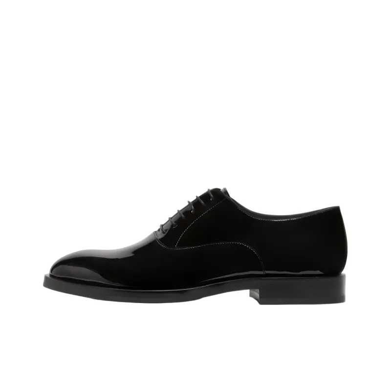 Brunello Cucinelli Round Toe Lace-Up Oxford Shoes-0