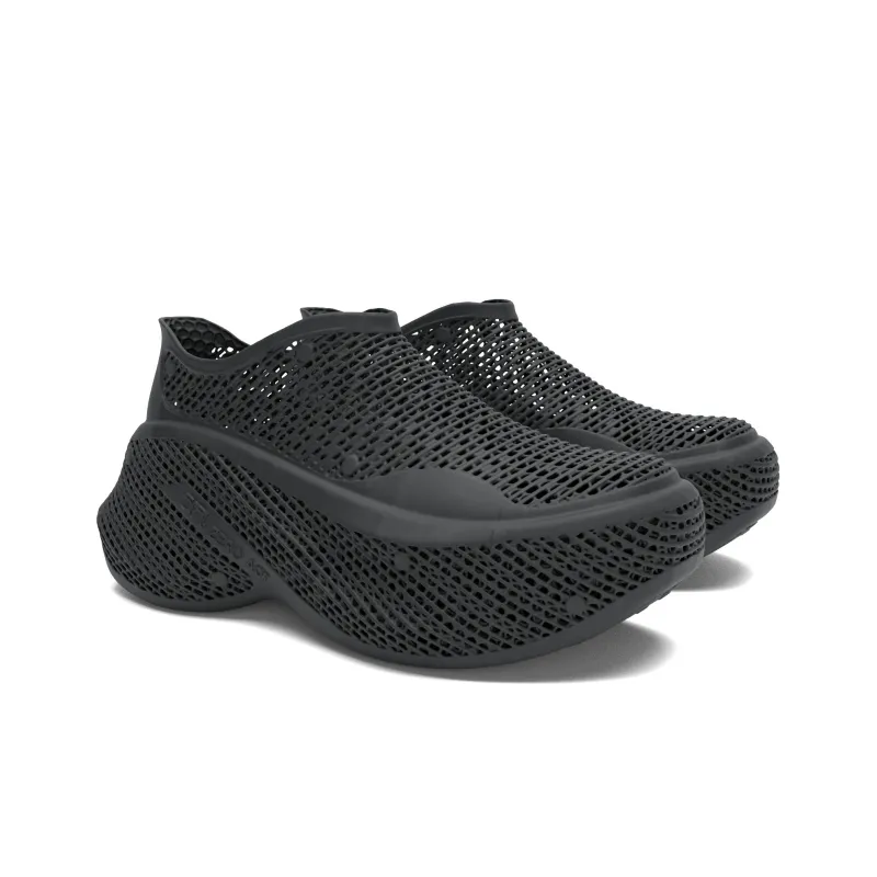 Scry Casual Shoes Unisex Low-Top Black-2