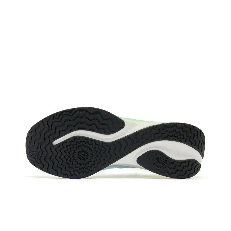 QIAODAN Flying Shadow 4 LITE Anti Slip Wear Resistant Low Top Running Shoes Men's Jordan White Aurora Green-4