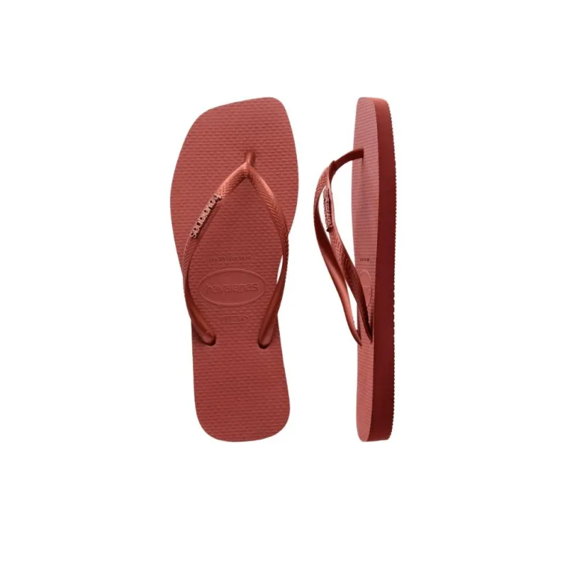 Havaianas Quick Dry Flip Flops Women's Red-4